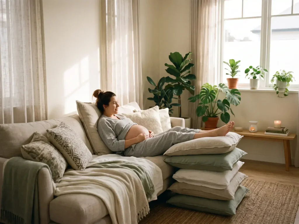 Leg Swelling Pregnancy Relief