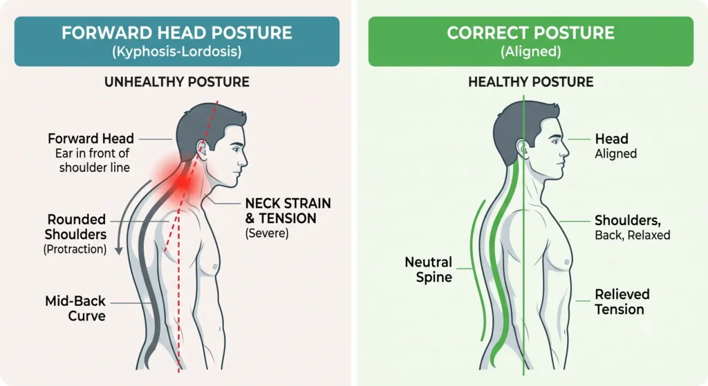 fix forward head posture exercises