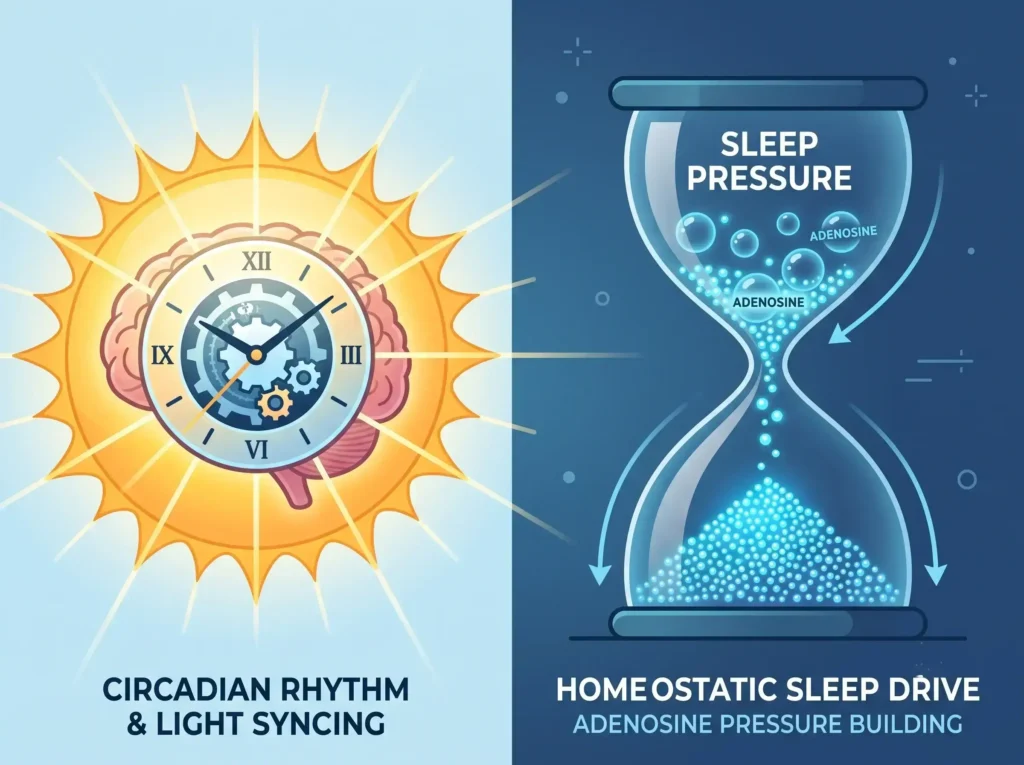 how to fall asleep fast and wake up early