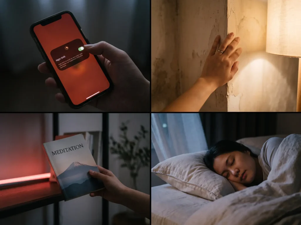 how to get more restorative sleep at night